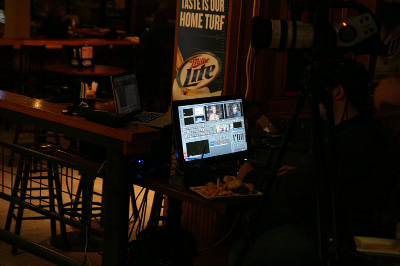 Butler coach broadcasts from Brothers 