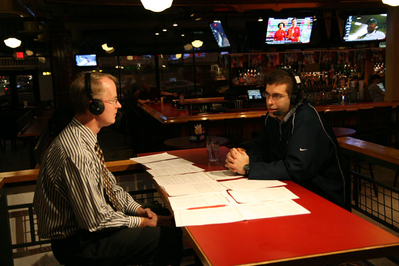 Butler coach broadcasts from Brothers 