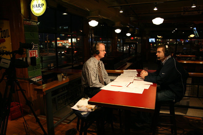 Butler coach broadcasts from Brothers 