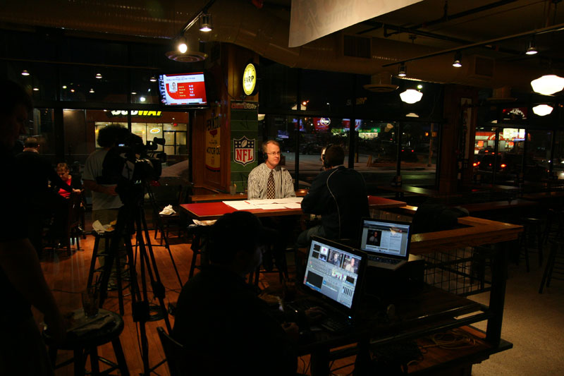 Butler coach broadcasts from Brothers 