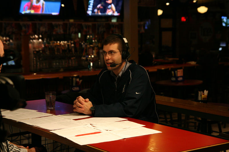 Butler coach broadcasts from Brothers 