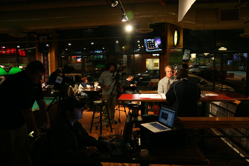 Butler coach broadcasts from Brothers 