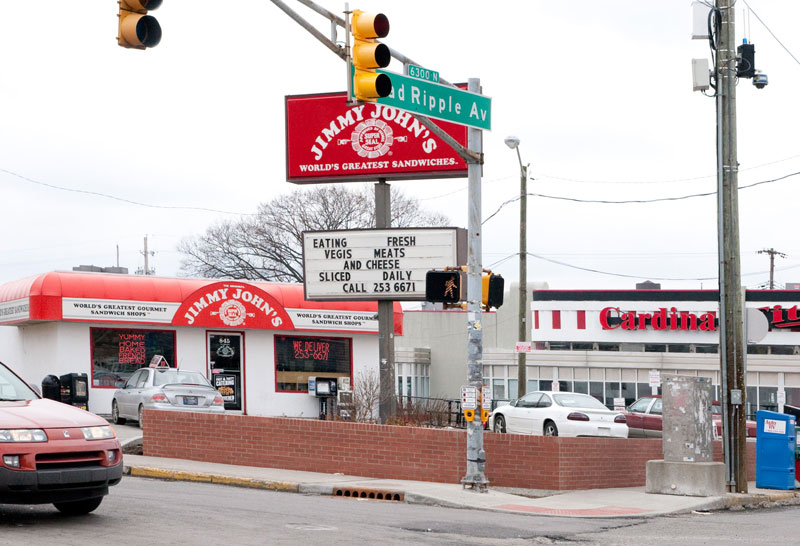 Random Rippling - Jimmy John's lot 