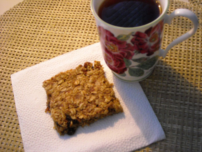 Recipes: Then & Now - Oatmeal Breakfast Bars - by Douglas Carpenter 