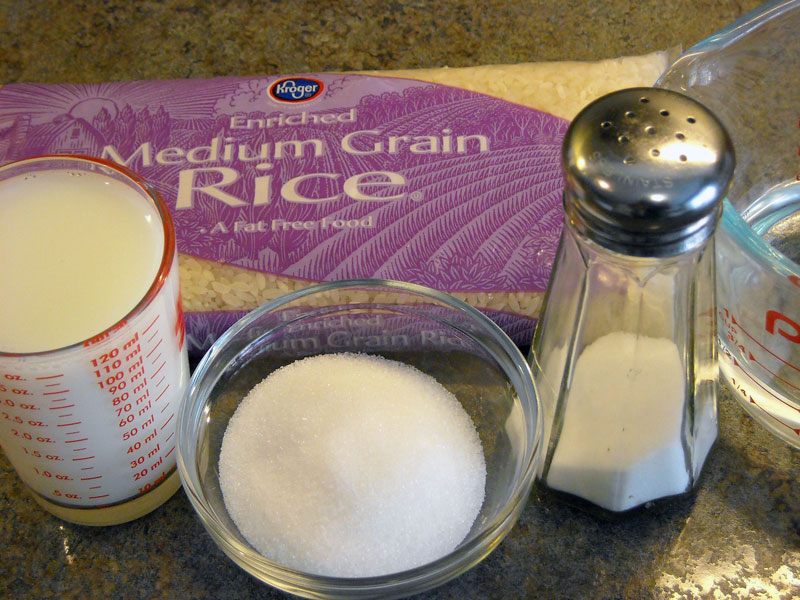 Recipes: Then & Now - Rice Custard - by Douglas Carpenter 