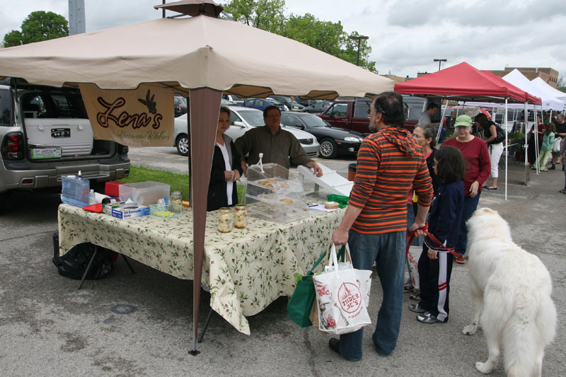 Farmers Market opening day May 1, 2010