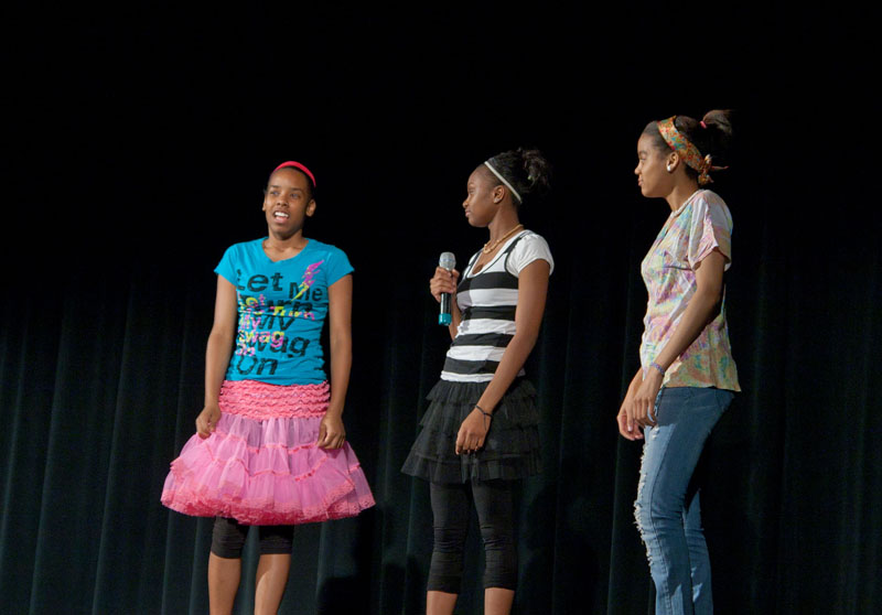 Emcees: Caprice Chotoosingh, Mia Moses and Alexus Reed