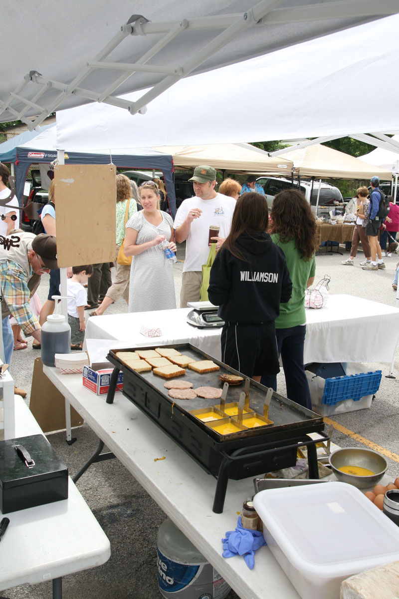 Farmers Market opening day May 22, 2010