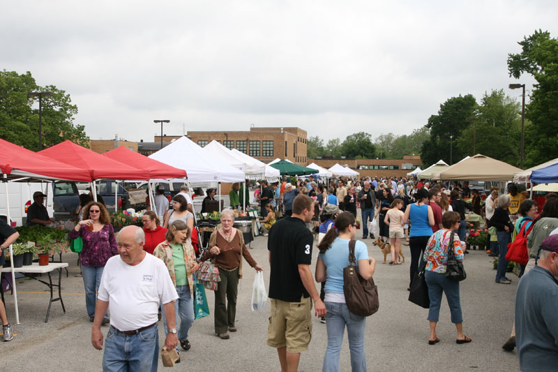 Farmers Market opening day May 22, 2010