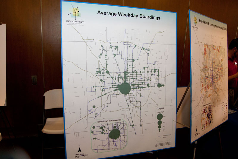 Random Rippling - Public transit meeting held in Midtown