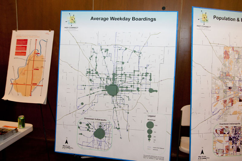 Random Rippling - Public transit meeting held in Midtown