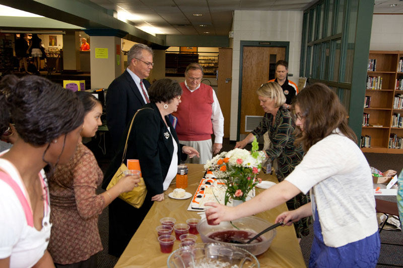 Schumacher presented with BRHS award - by Jamie Pointer