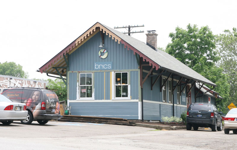 BRICS (Broad Ripple Ice Cream Station) is open at 64th and the Monon Trail. This is the old Whistle Stop location and the original Monon train station.