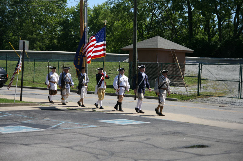 Random Rippling - Flag Retirement Ceremony at Post