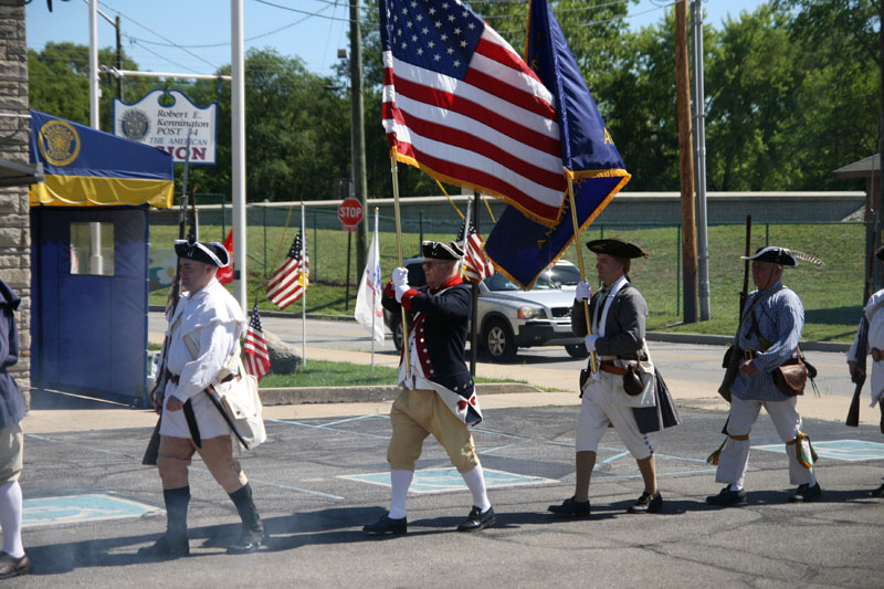 Random Rippling - Flag Retirement Ceremony at Post