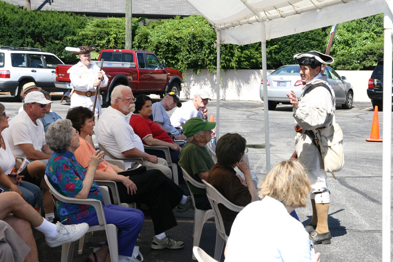 Random Rippling - Flag Retirement Ceremony at Post