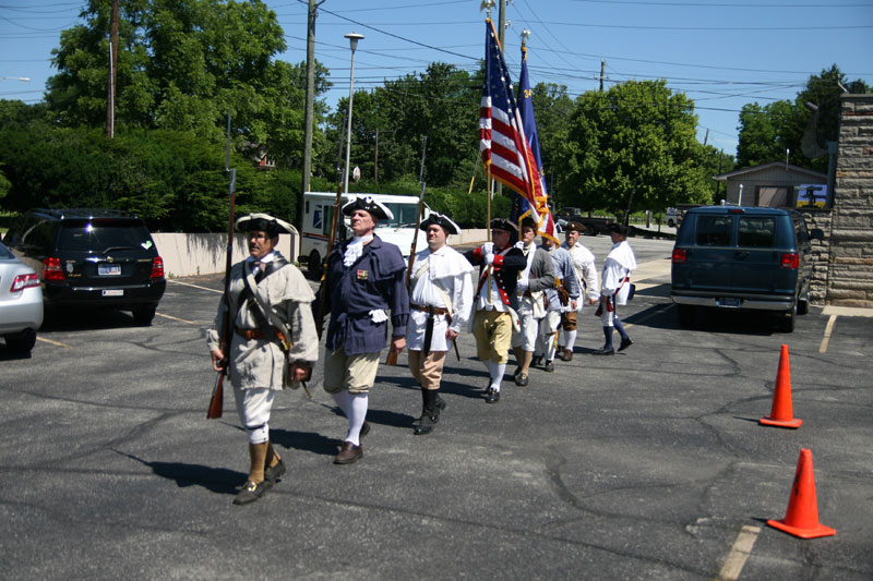 Random Rippling - Flag Retirement Ceremony at Post