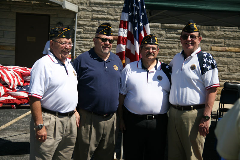 Random Rippling - Flag Retirement Ceremony at Post