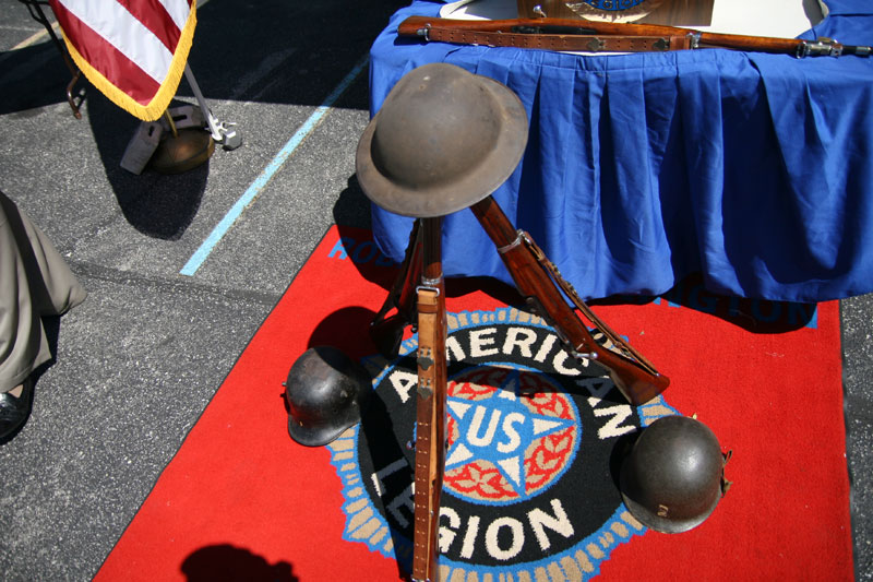 Random Rippling - Flag Retirement Ceremony at Post