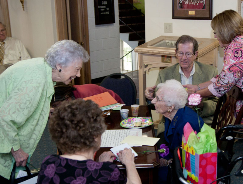 Random Rippling - BRUMC member celebrates 100th birthday