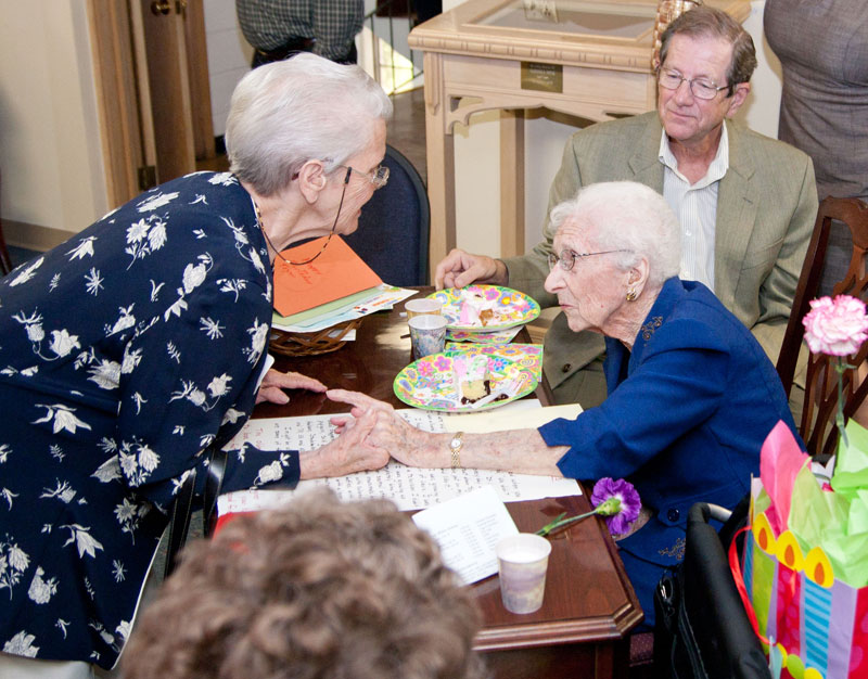 Random Rippling - BRUMC member celebrates 100th birthday