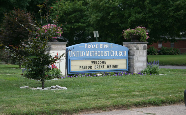 Random Rippling - new pastor at BRUMC