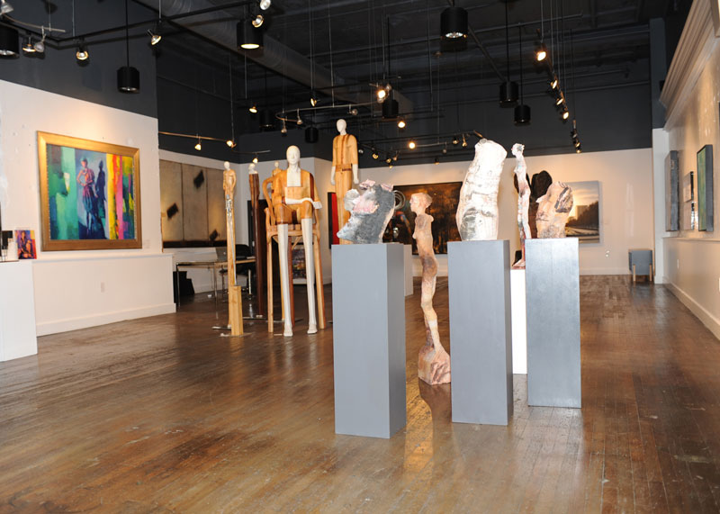 Inside the ARTBOX located at 245 McCrea Street.