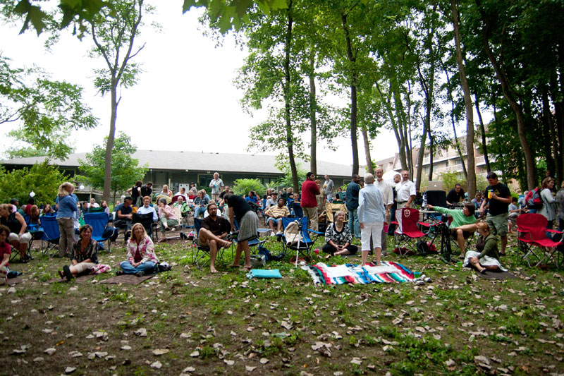 Random Rippling - Wahlers/Parido evening concert along the White River