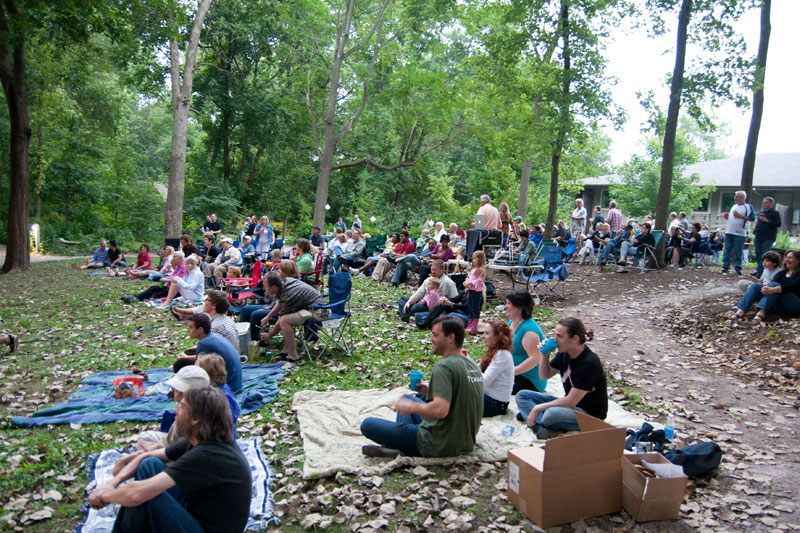 Random Rippling - Wahlers/Parido evening concert along the White River