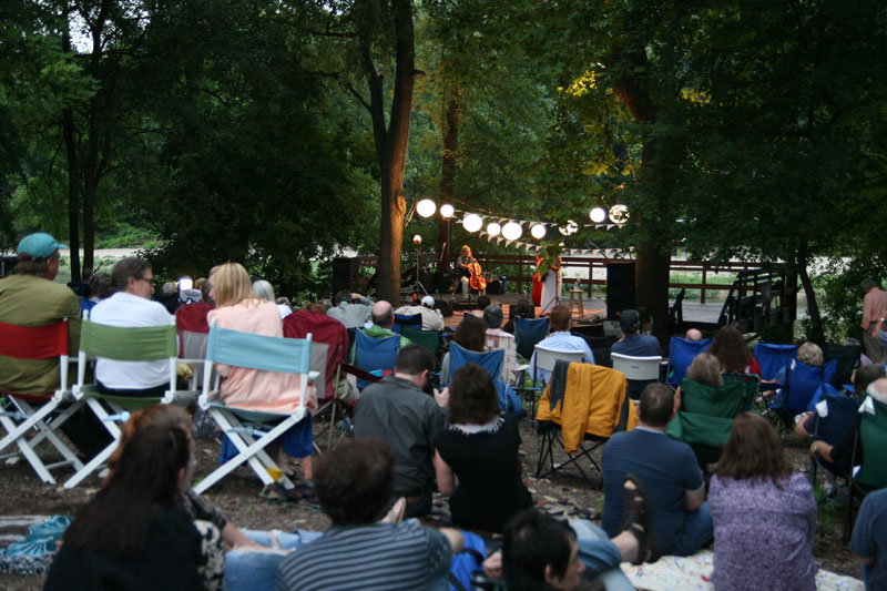 Random Rippling - Wahlers/Parido evening concert along the White River