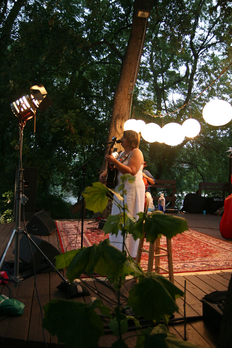 Random Rippling - Wahlers/Parido evening concert along the White River