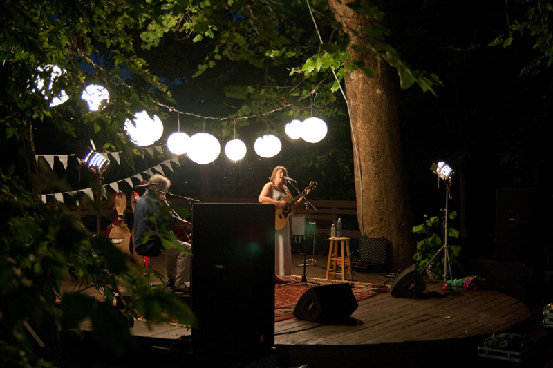 Random Rippling - Wahlers/Parido evening concert along the White River