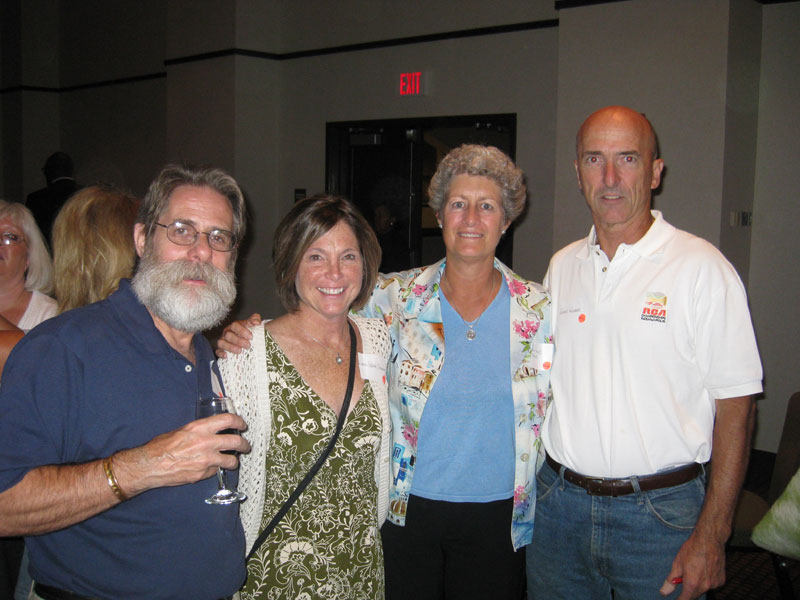 Skip Miller, Brock Howard, Susan Machledt, Johnny Clifford, and Diane Roush