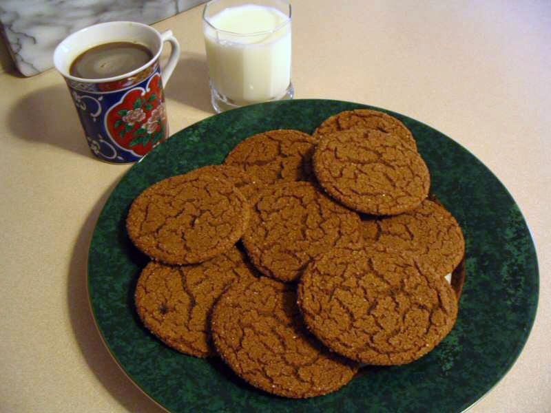 Recipes: Then & Now - Molasses Cookies - by Douglas Carpenter