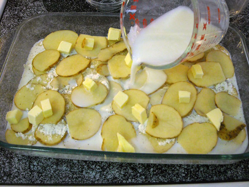 Recipes: Then & Now - Scalloped Potatoes - by Douglas Carpenter