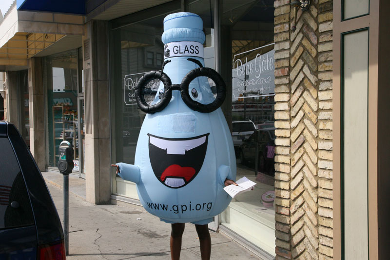 Random Rippling - Glass recycling expands in Village