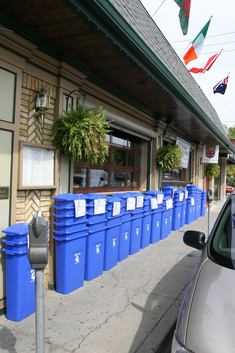 Random Rippling - Glass recycling expands in Village