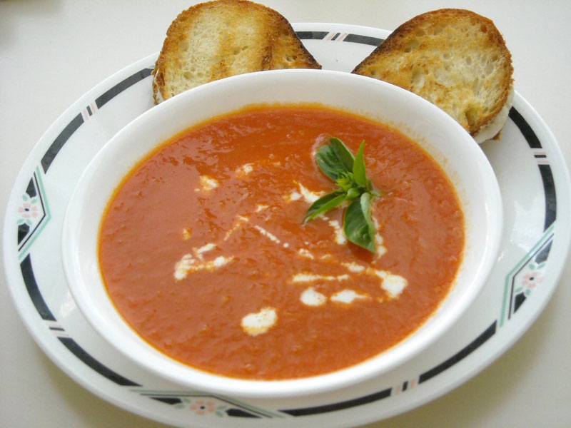 Recipes: Then & Now - Fresh Tomato Soup - by Douglas Carpenter