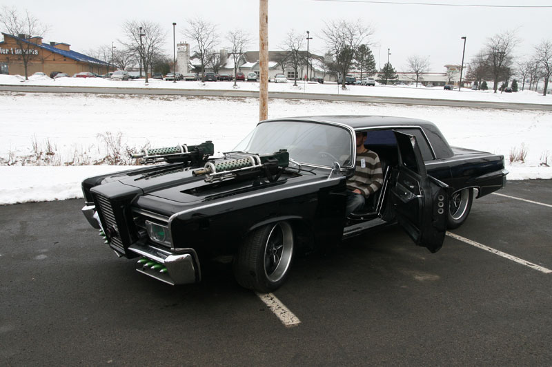 Random Rippling - Green Hornet car