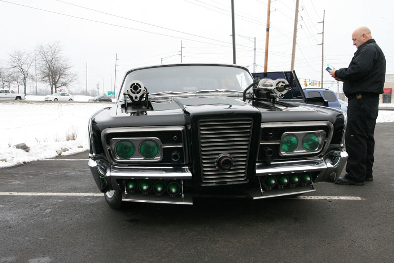 Random Rippling - Green Hornet car