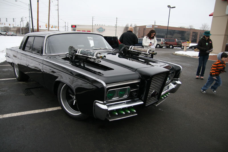 Random Rippling - Green Hornet car