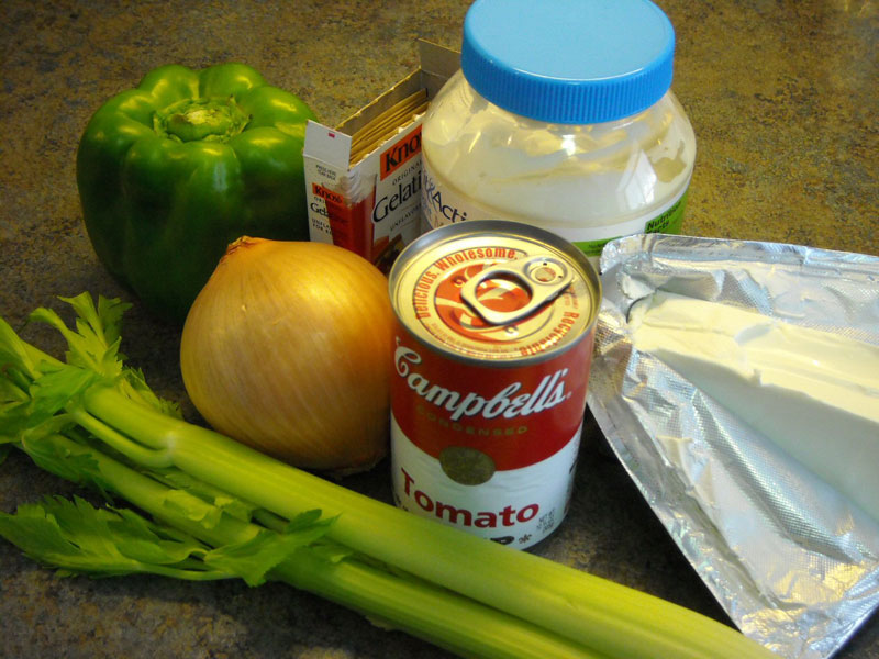 Recipes: Then & Now - Tomato Soup Salad - by Douglas Carpenter