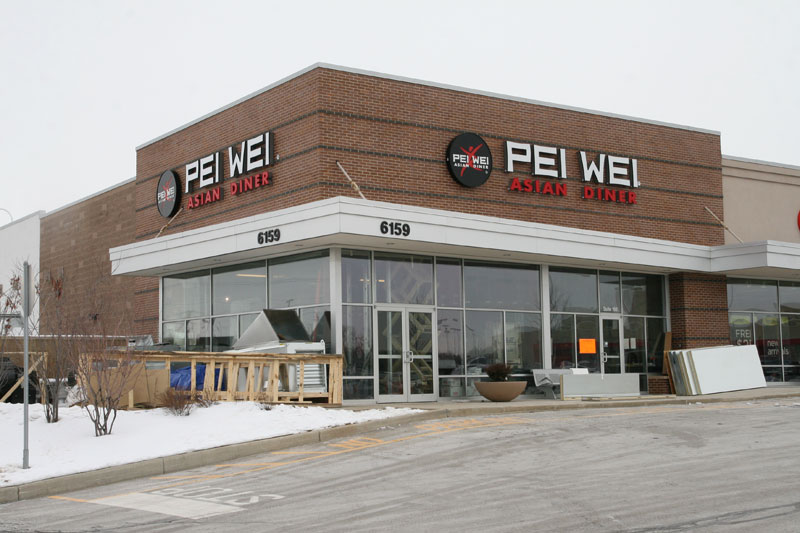 Random Rippling - Pei Wei to open soon