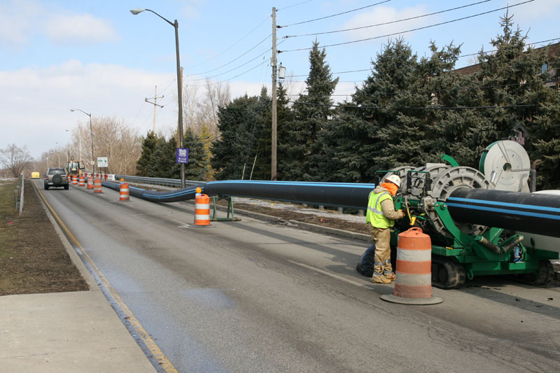 Random Rippling - water main