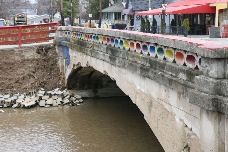 Random Rippling - Repairs scheduled for 105 year old Rainbow bridge