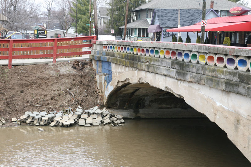 Random Rippling - Repairs scheduled for 105 year old Rainbow bridge