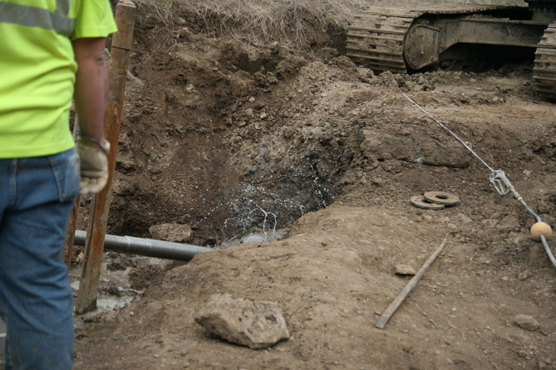 Random Rippling - New water main