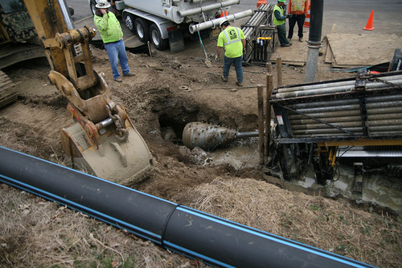 Random Rippling - New water main