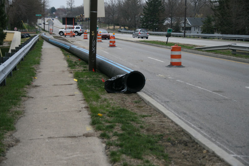 Random Rippling - New water main