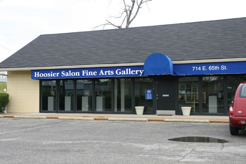 Hoosier Salon Fine Arts Gallery at 714 E. 65th Street.